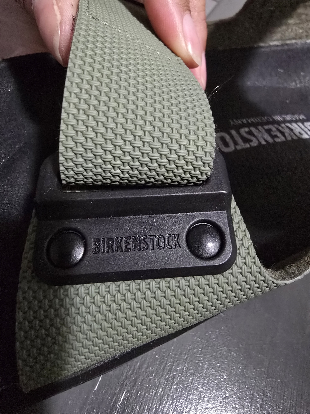 New Birkenstock Sandals Atacama Futura Khaki Olive and Black - Picture 6 of 9